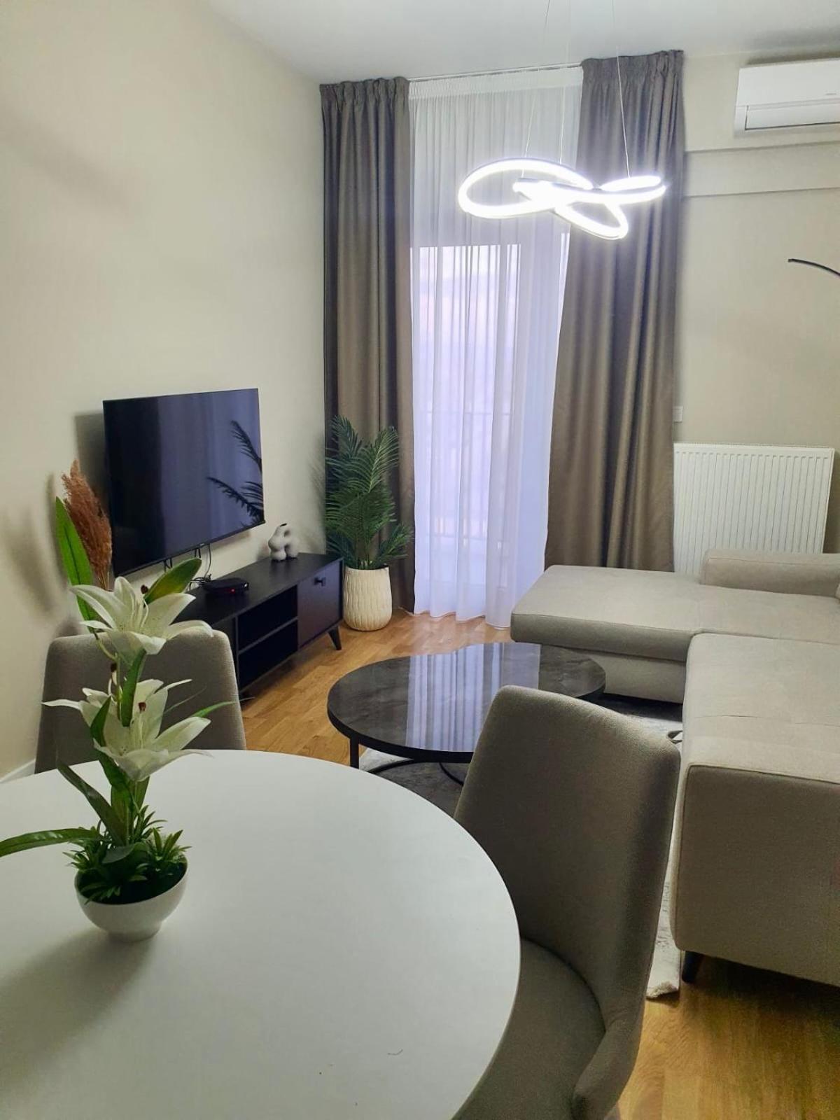 Diamond Of Skopje Luxury Apartment 18Th Floor Eksteriør bilde