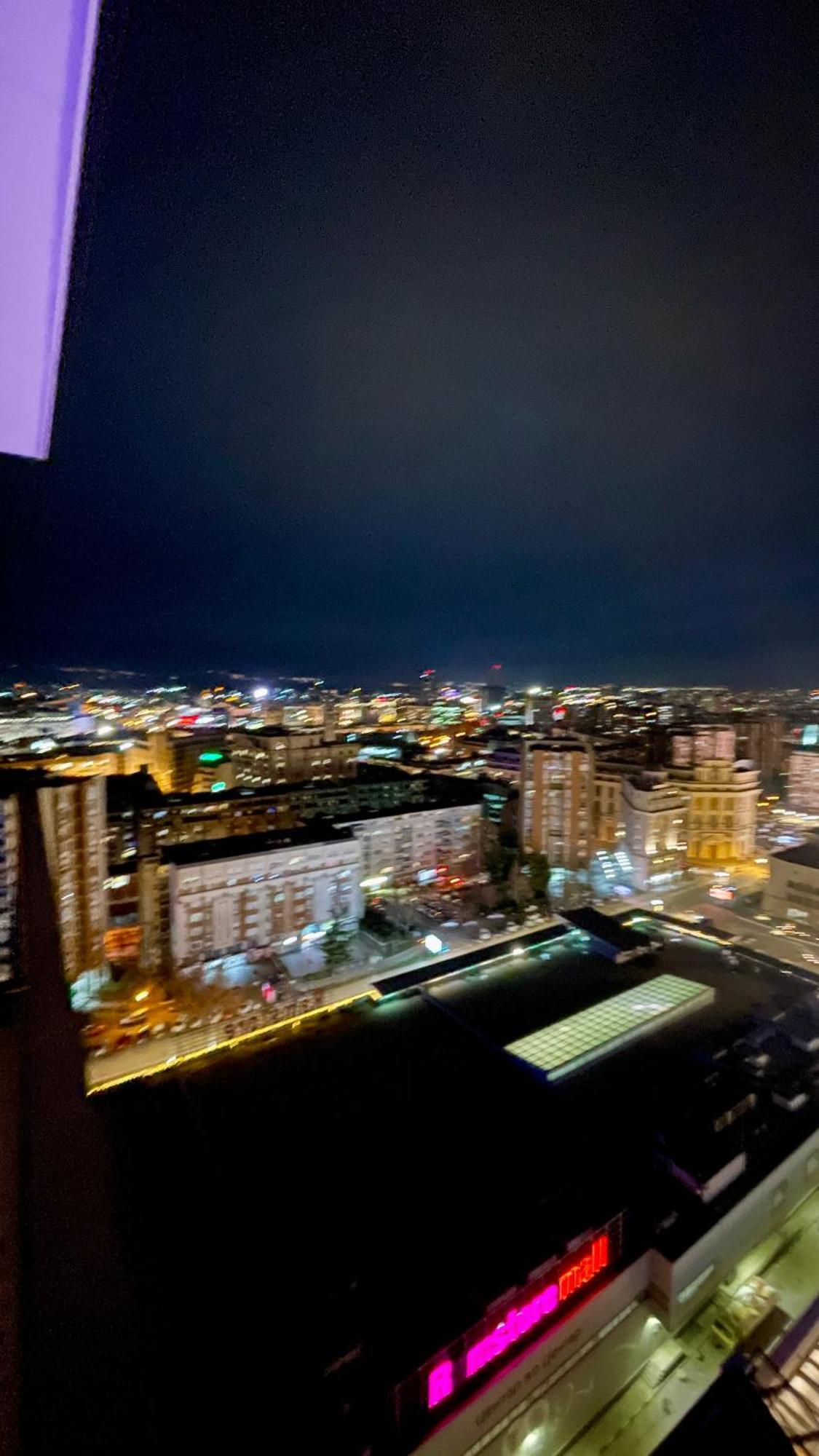 Diamond Of Skopje Luxury Apartment 18Th Floor Eksteriør bilde